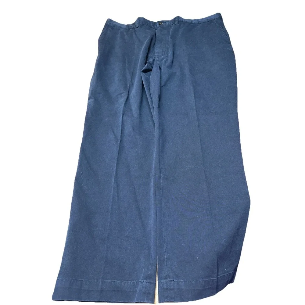 Polo Ralph Lauren Suffield Pants Men's‎ 42x30 Navy Blue Chino Classic Fit Cotton